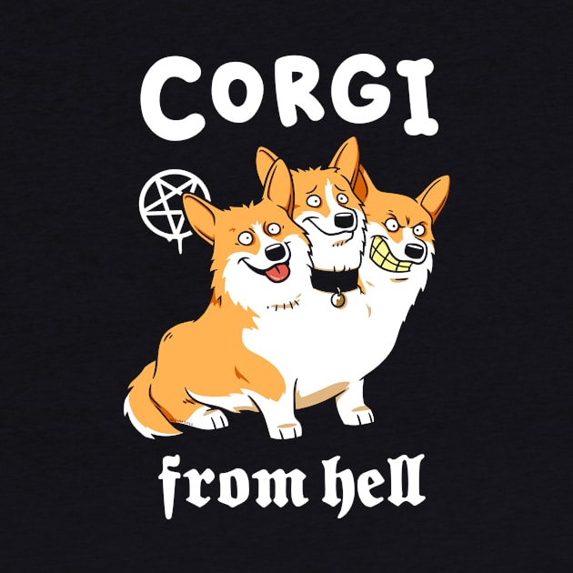 Corgi From Hell by wloem